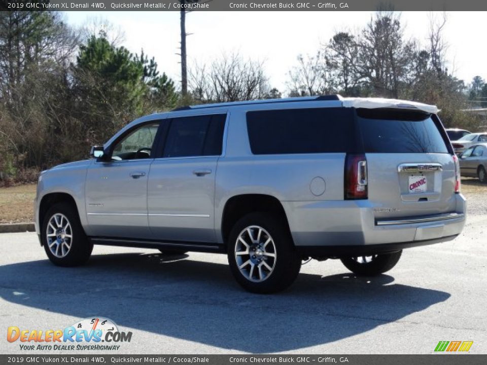 2019 GMC Yukon XL Denali 4WD Quicksilver Metallic / Cocoa/Shale Photo #6