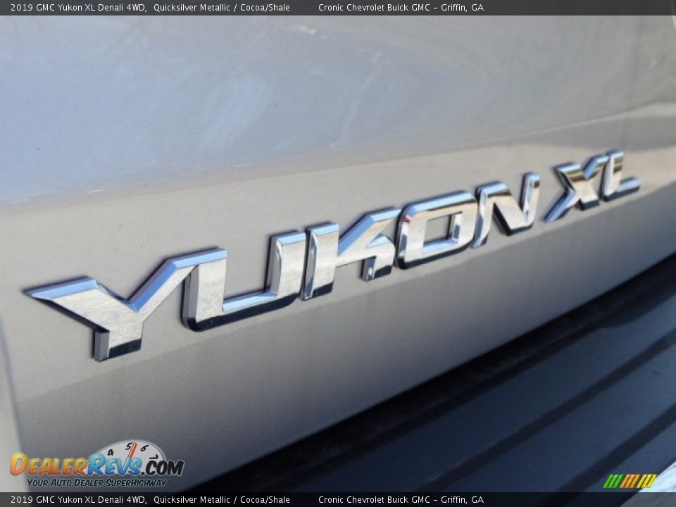 2019 GMC Yukon XL Denali 4WD Quicksilver Metallic / Cocoa/Shale Photo #8