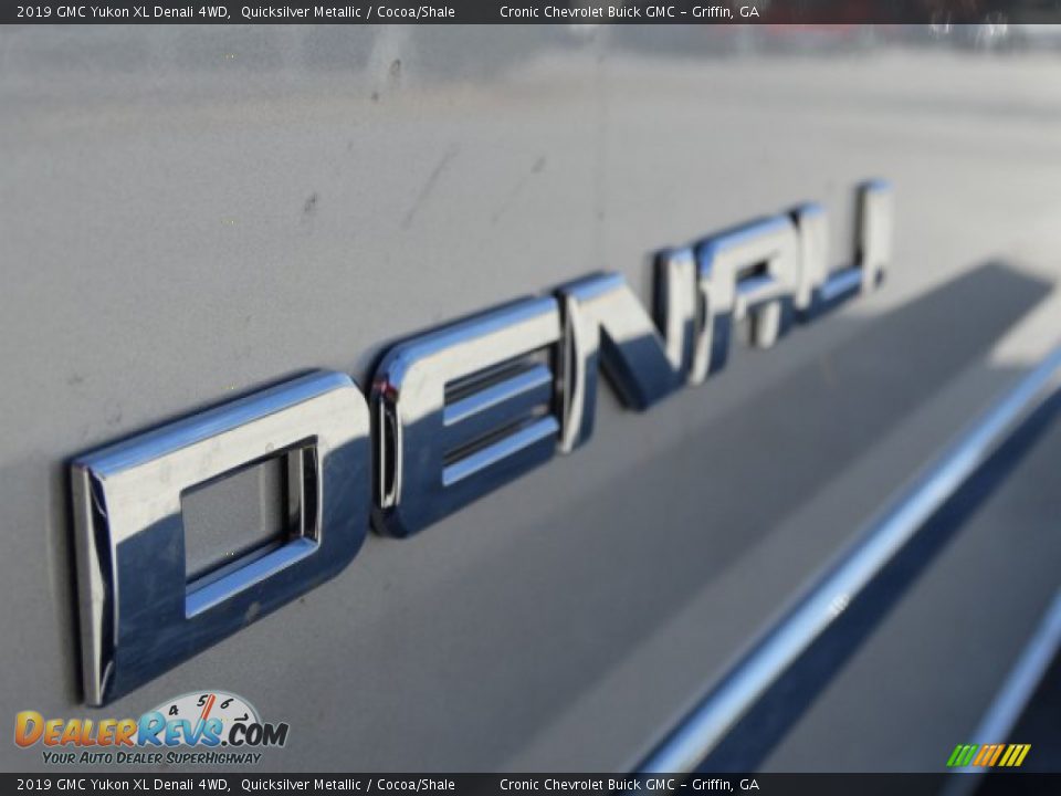 2019 GMC Yukon XL Denali 4WD Quicksilver Metallic / Cocoa/Shale Photo #9