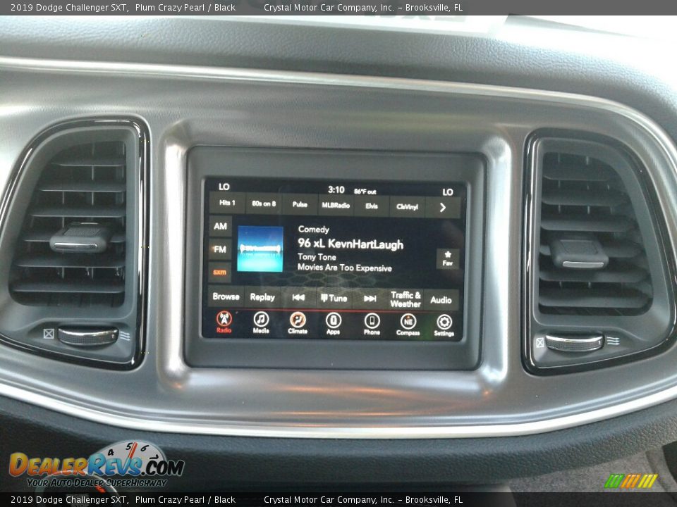 2019 Dodge Challenger SXT Plum Crazy Pearl / Black Photo #15