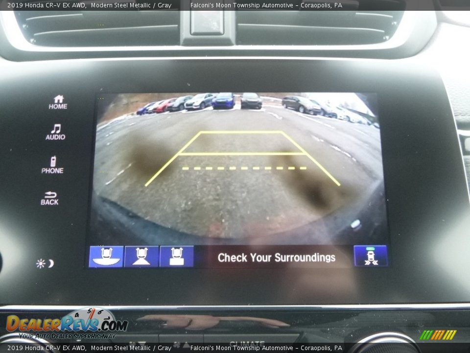 2019 Honda CR-V EX AWD Modern Steel Metallic / Gray Photo #15