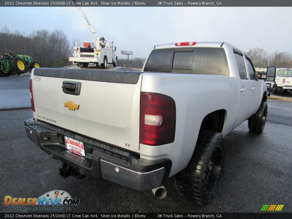 2012 Chevrolet Silverado 2500HD LT Crew Cab 4x4 Silver Ice Metallic / Ebony Photo #5