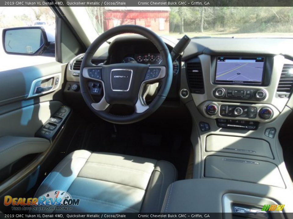 2019 GMC Yukon XL Denali 4WD Quicksilver Metallic / Cocoa/Shale Photo #32