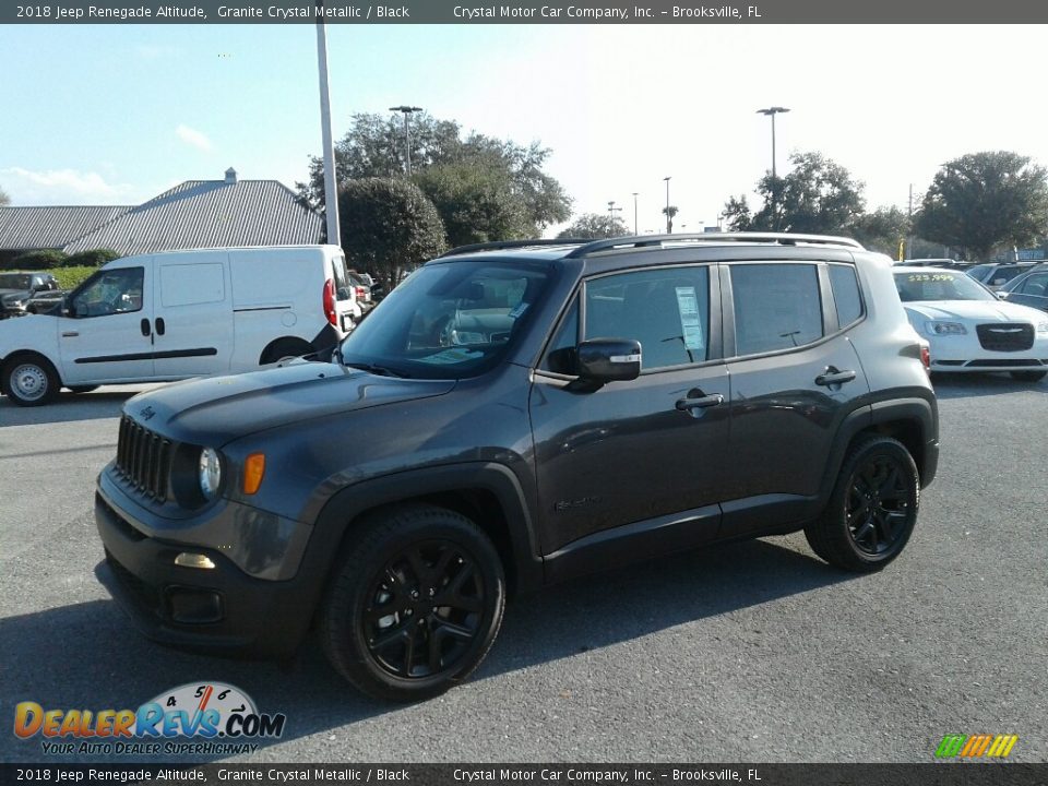 2018 Jeep Renegade Altitude Granite Crystal Metallic / Black Photo #1