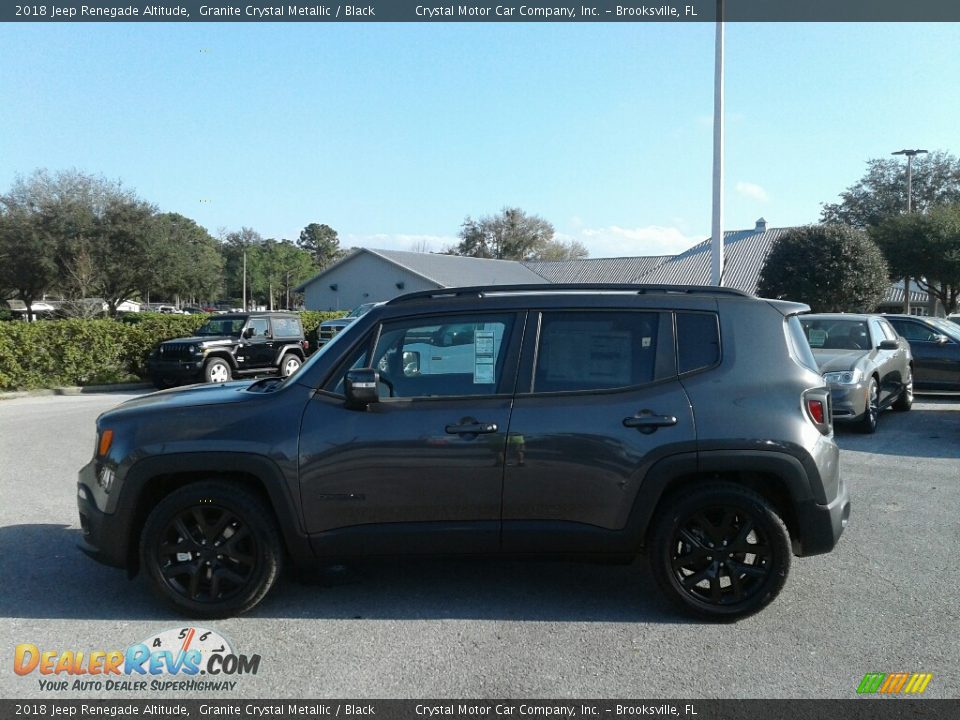 2018 Jeep Renegade Altitude Granite Crystal Metallic / Black Photo #2