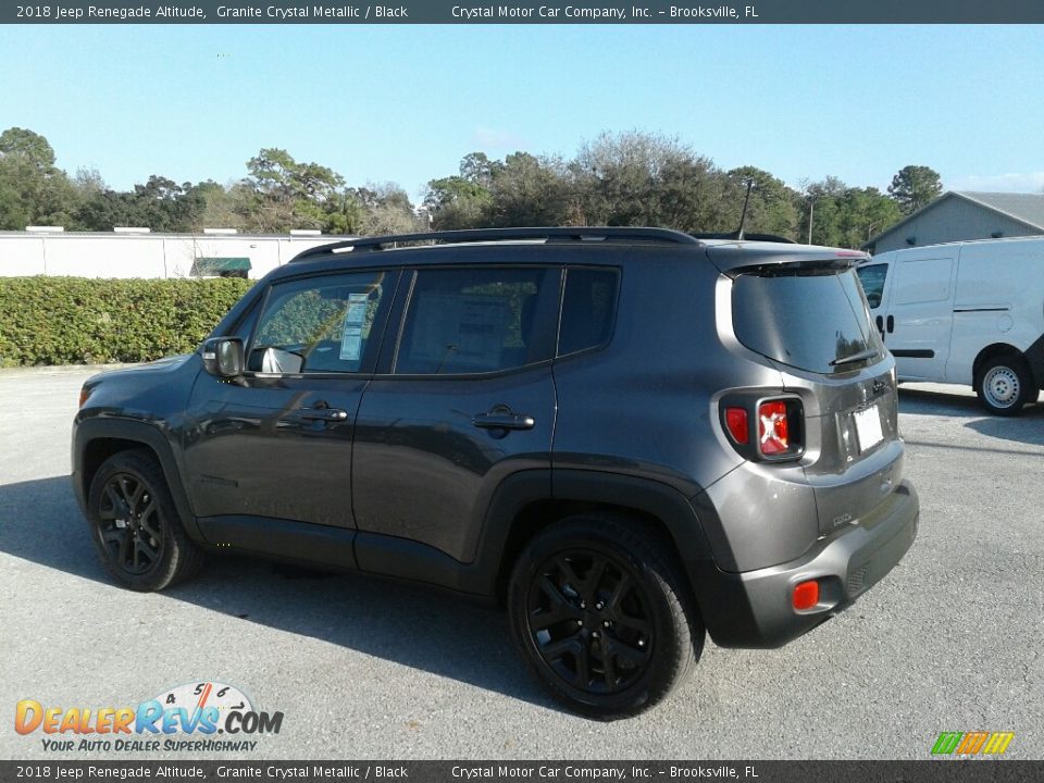 2018 Jeep Renegade Altitude Granite Crystal Metallic / Black Photo #3