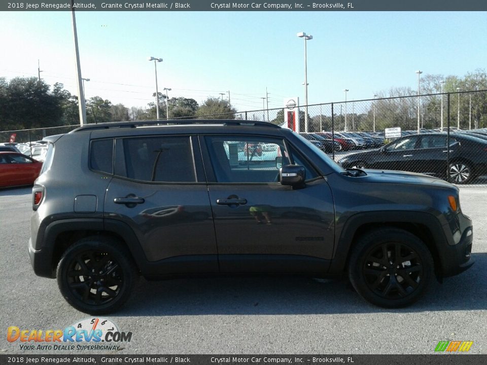 2018 Jeep Renegade Altitude Granite Crystal Metallic / Black Photo #6