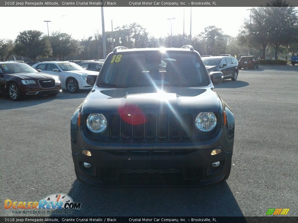 2018 Jeep Renegade Altitude Granite Crystal Metallic / Black Photo #8