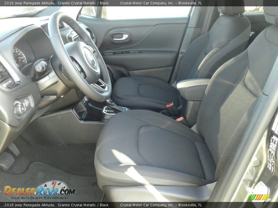 2018 Jeep Renegade Altitude Granite Crystal Metallic / Black Photo #9