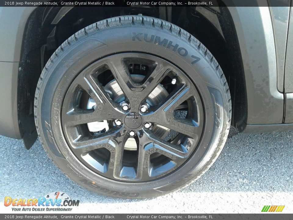 2018 Jeep Renegade Altitude Granite Crystal Metallic / Black Photo #20