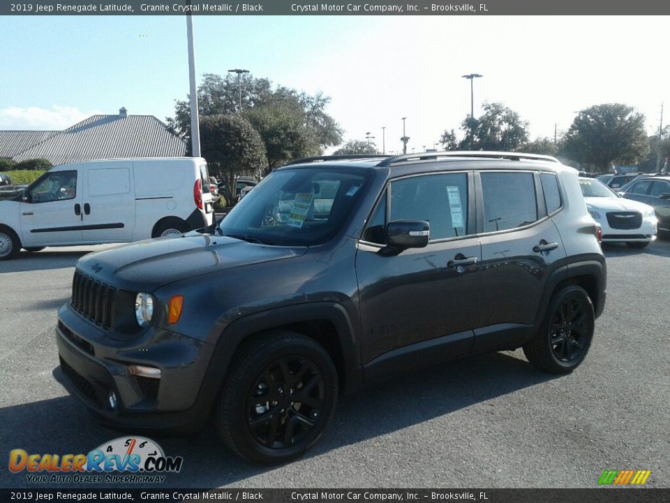 2019 Jeep Renegade Latitude Granite Crystal Metallic / Black Photo #1