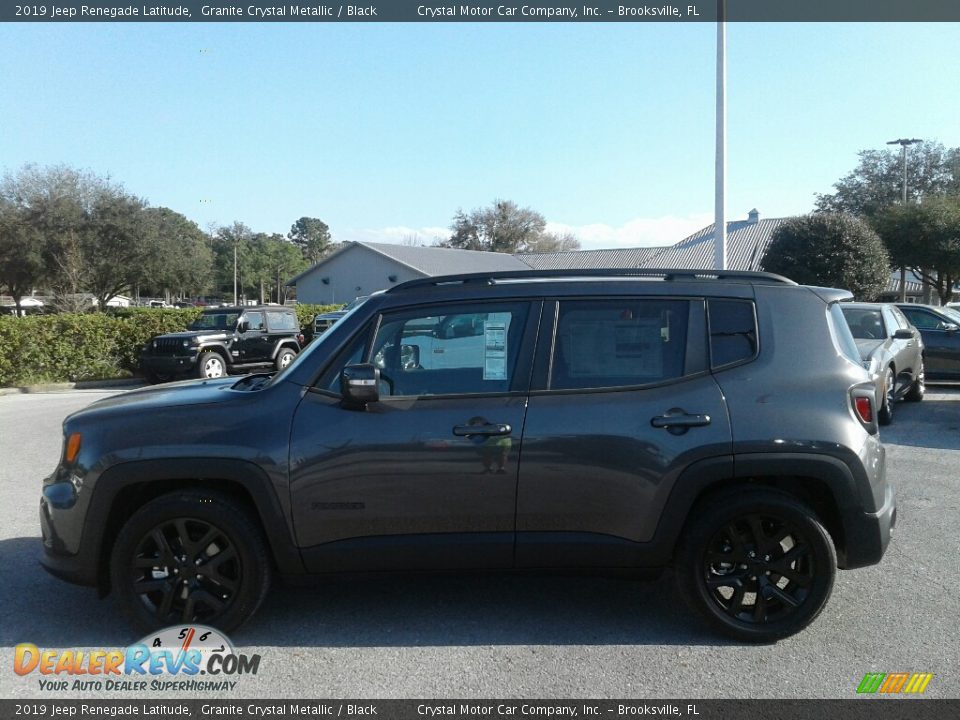 2019 Jeep Renegade Latitude Granite Crystal Metallic / Black Photo #2