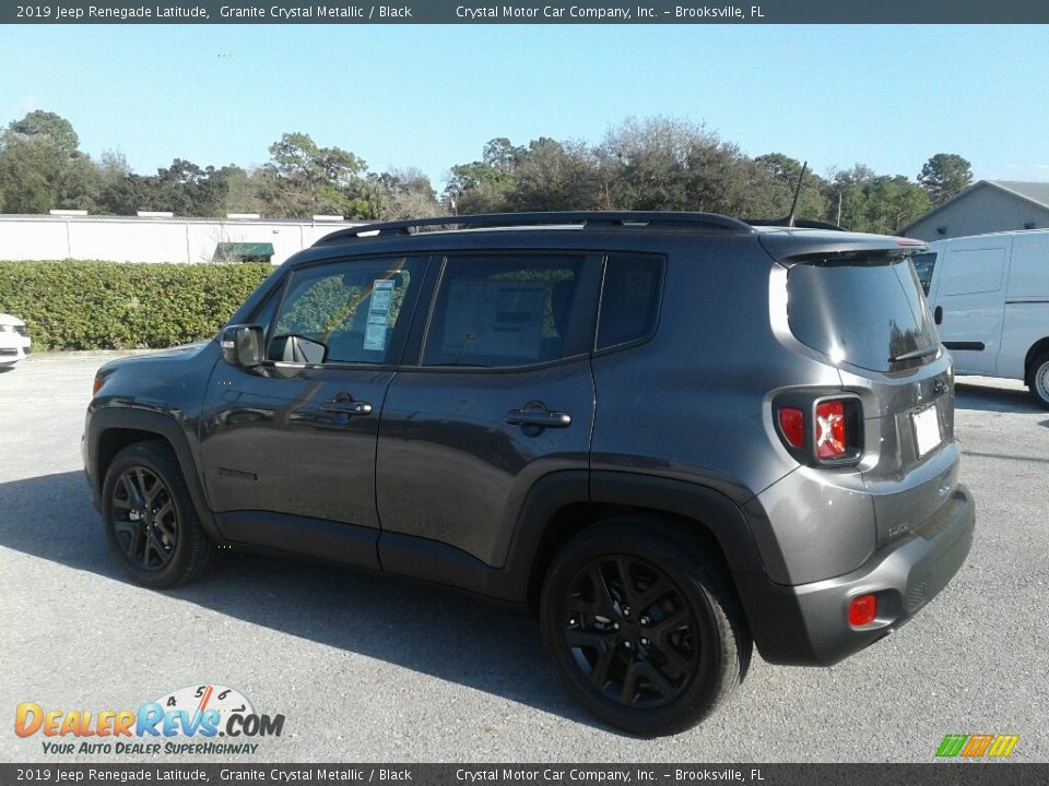 2019 Jeep Renegade Latitude Granite Crystal Metallic / Black Photo #3