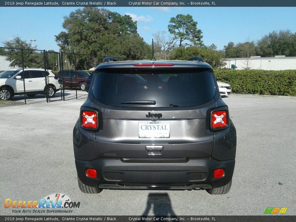 2019 Jeep Renegade Latitude Granite Crystal Metallic / Black Photo #4