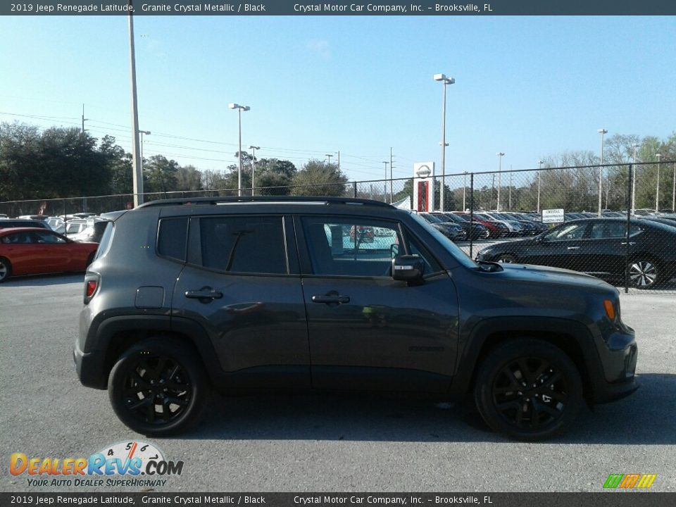 2019 Jeep Renegade Latitude Granite Crystal Metallic / Black Photo #6