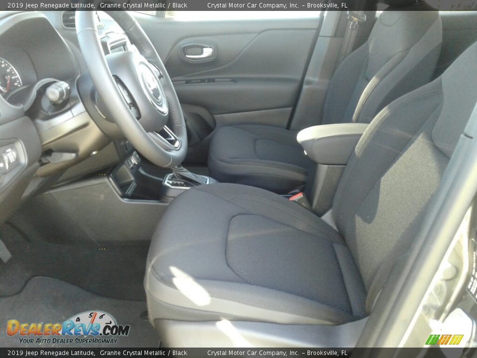 2019 Jeep Renegade Latitude Granite Crystal Metallic / Black Photo #9