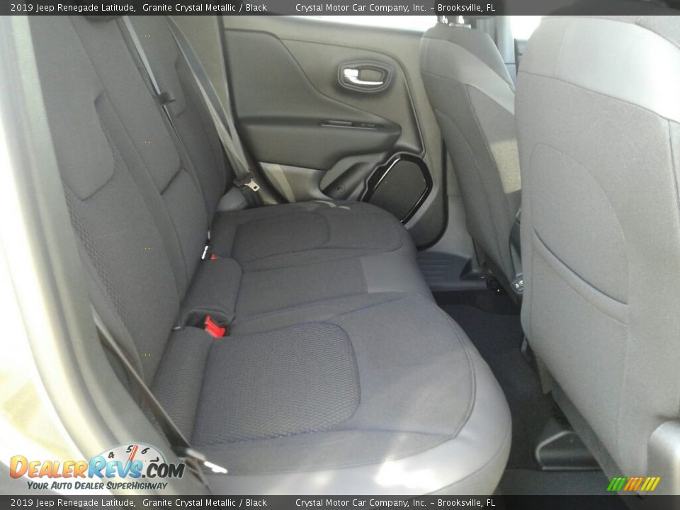 2019 Jeep Renegade Latitude Granite Crystal Metallic / Black Photo #11