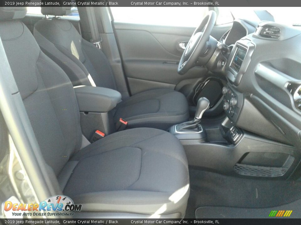2019 Jeep Renegade Latitude Granite Crystal Metallic / Black Photo #12