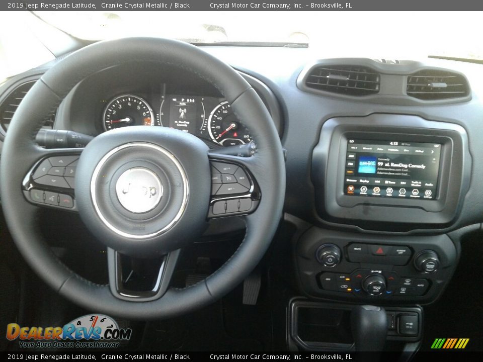 2019 Jeep Renegade Latitude Granite Crystal Metallic / Black Photo #13