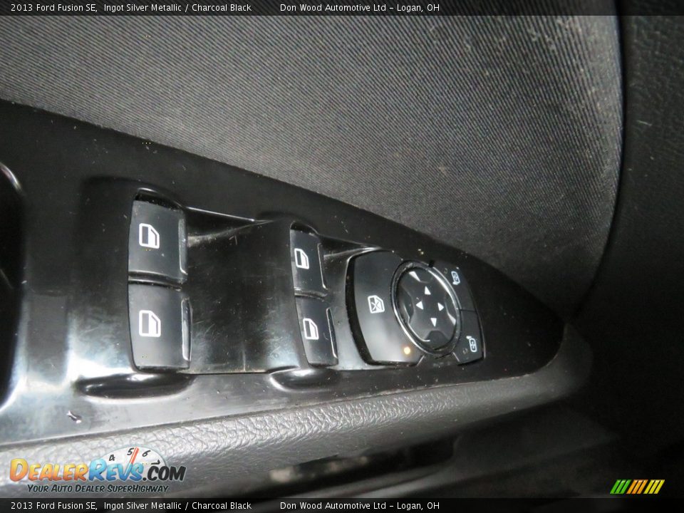 2013 Ford Fusion SE Ingot Silver Metallic / Charcoal Black Photo #17