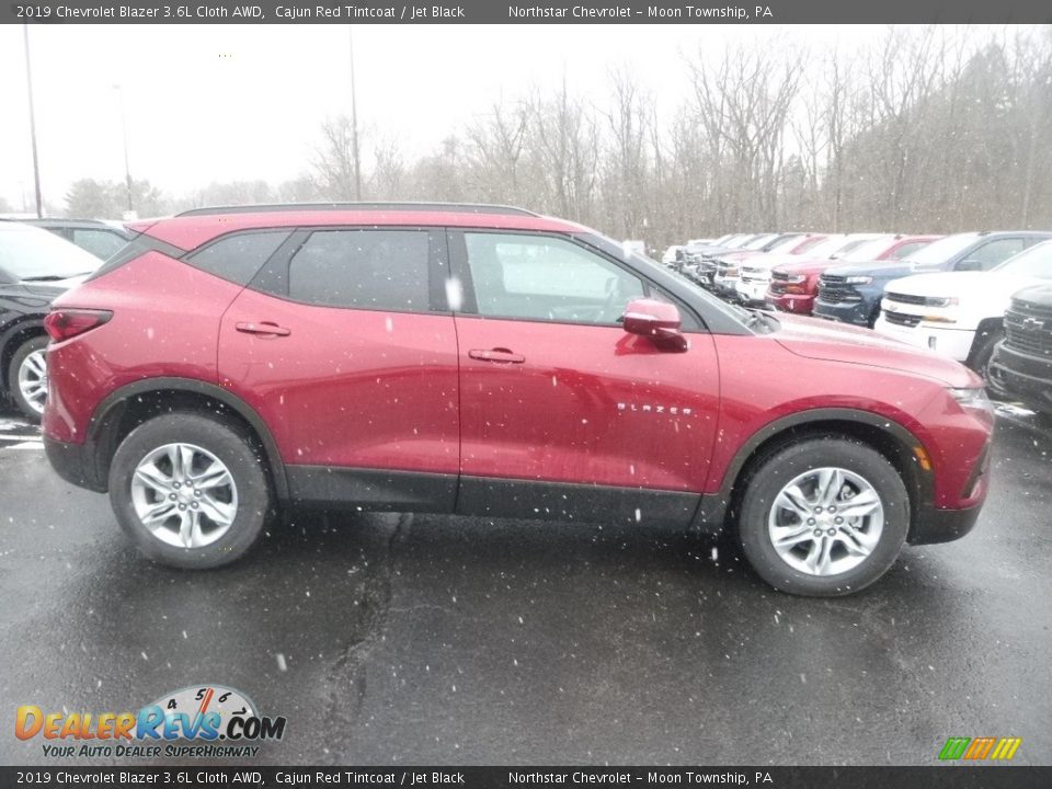 2019 Chevrolet Blazer 3.6L Cloth AWD Cajun Red Tintcoat / Jet Black Photo #6