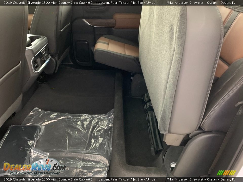 2019 Chevrolet Silverado 1500 High Country Crew Cab 4WD Iridescent Pearl Tricoat / Jet Black/Umber Photo #27