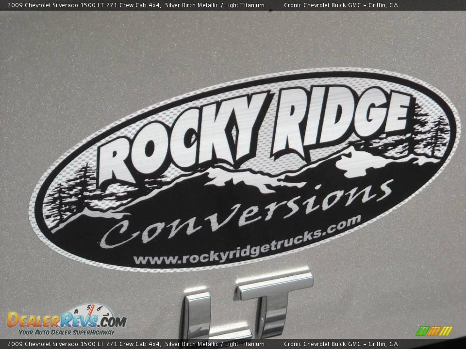 2009 Chevrolet Silverado 1500 LT Z71 Crew Cab 4x4 Silver Birch Metallic / Light Titanium Photo #18