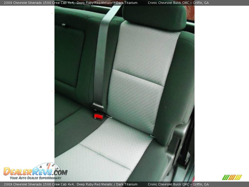 2009 Chevrolet Silverado 1500 Crew Cab 4x4 Deep Ruby Red Metallic / Dark Titanium Photo #16