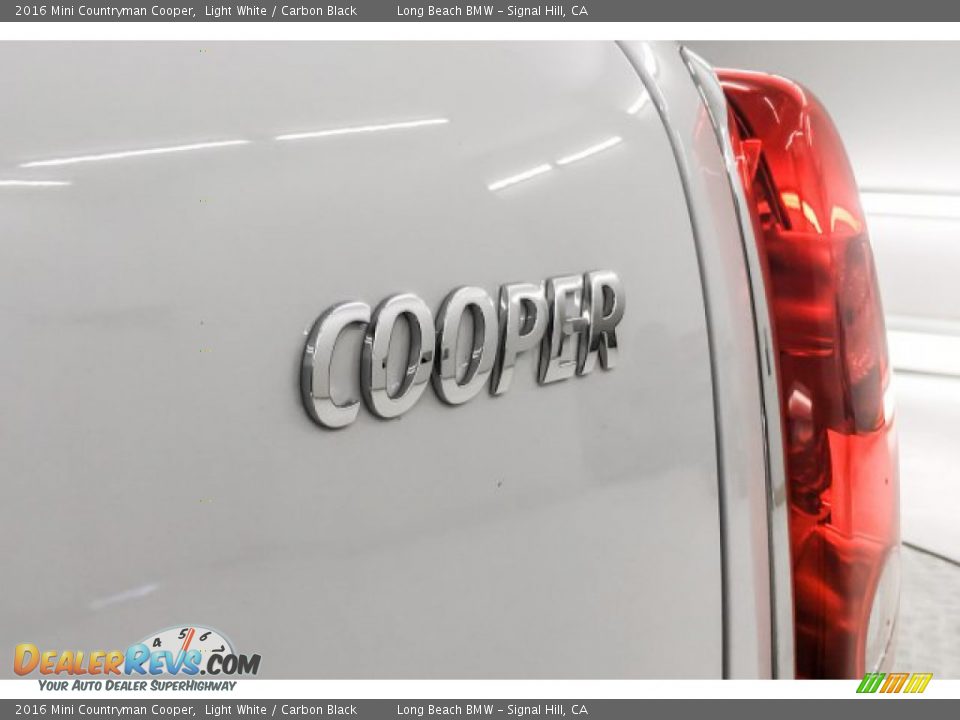 2016 Mini Countryman Cooper Light White / Carbon Black Photo #7
