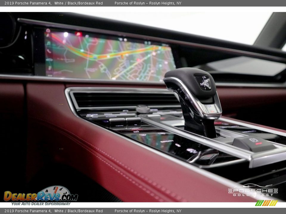 2019 Porsche Panamera 4 White / Black/Bordeaux Red Photo #20
