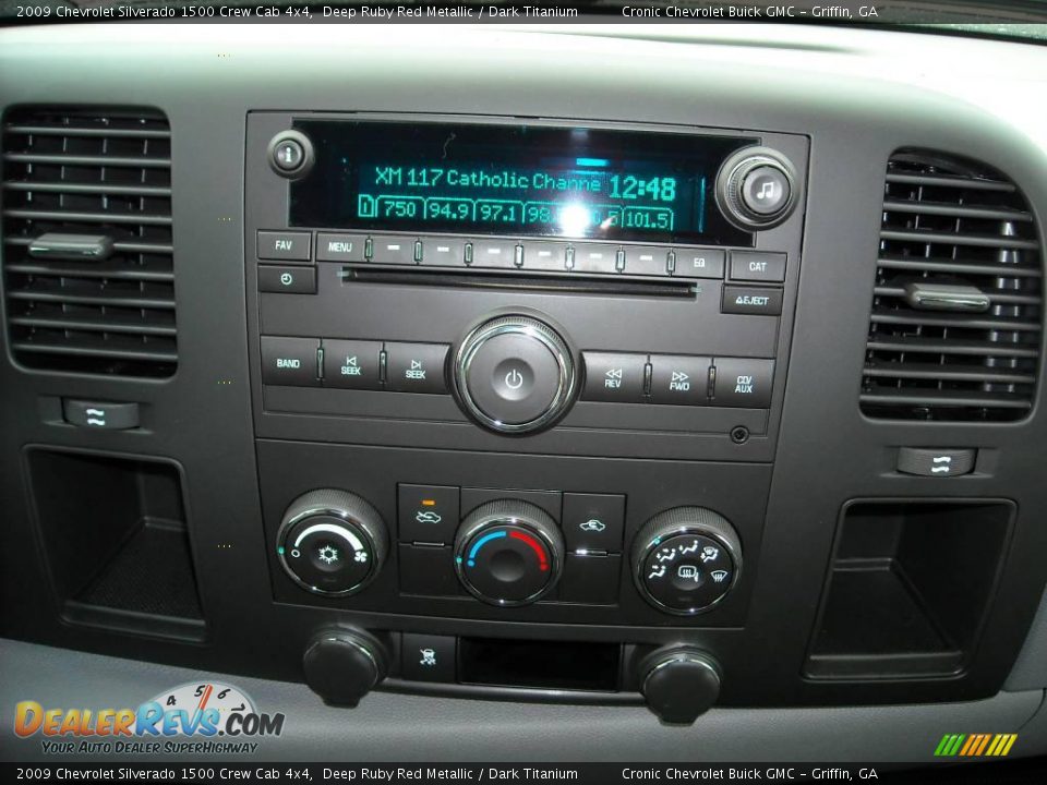 2009 Chevrolet Silverado 1500 Crew Cab 4x4 Deep Ruby Red Metallic / Dark Titanium Photo #23