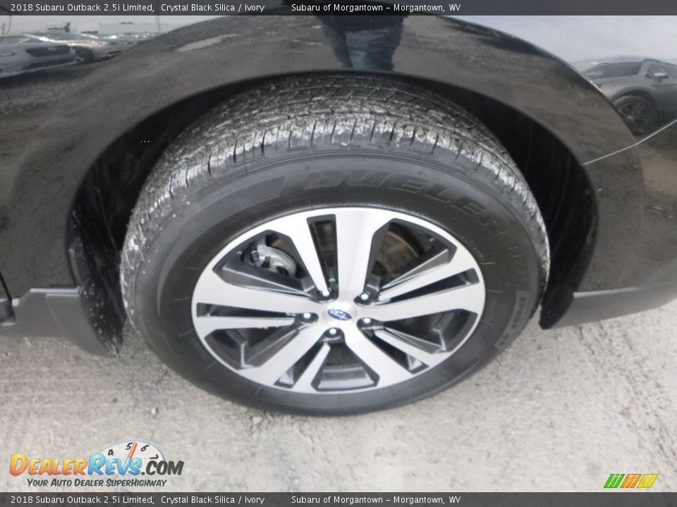 2018 Subaru Outback 2.5i Limited Crystal Black Silica / Ivory Photo #2