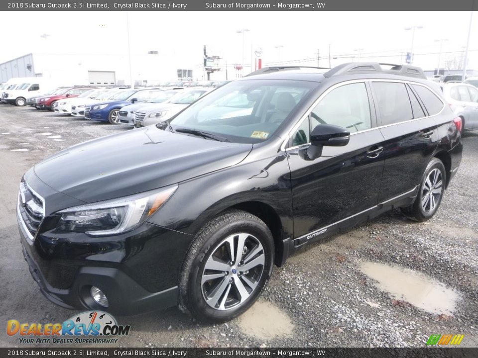 2018 Subaru Outback 2.5i Limited Crystal Black Silica / Ivory Photo #8