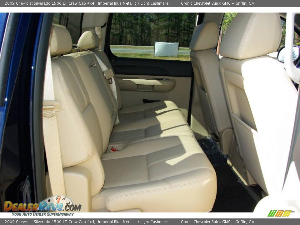 2009 Chevrolet Silverado 1500 LT Crew Cab 4x4 Imperial Blue Metallic / Light Cashmere Photo #14