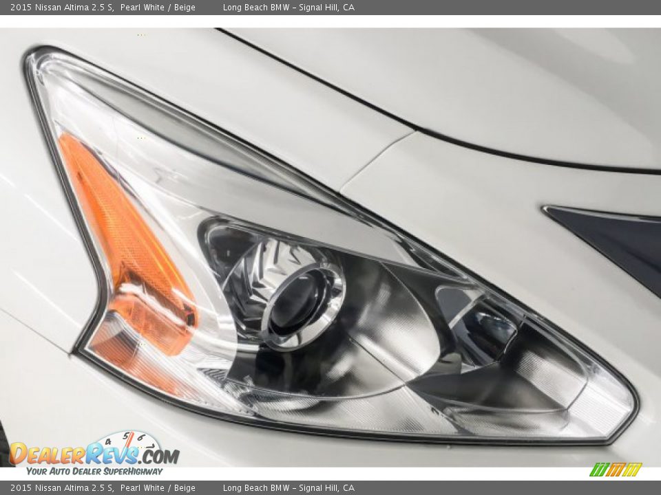 2015 Nissan Altima 2.5 S Pearl White / Beige Photo #29