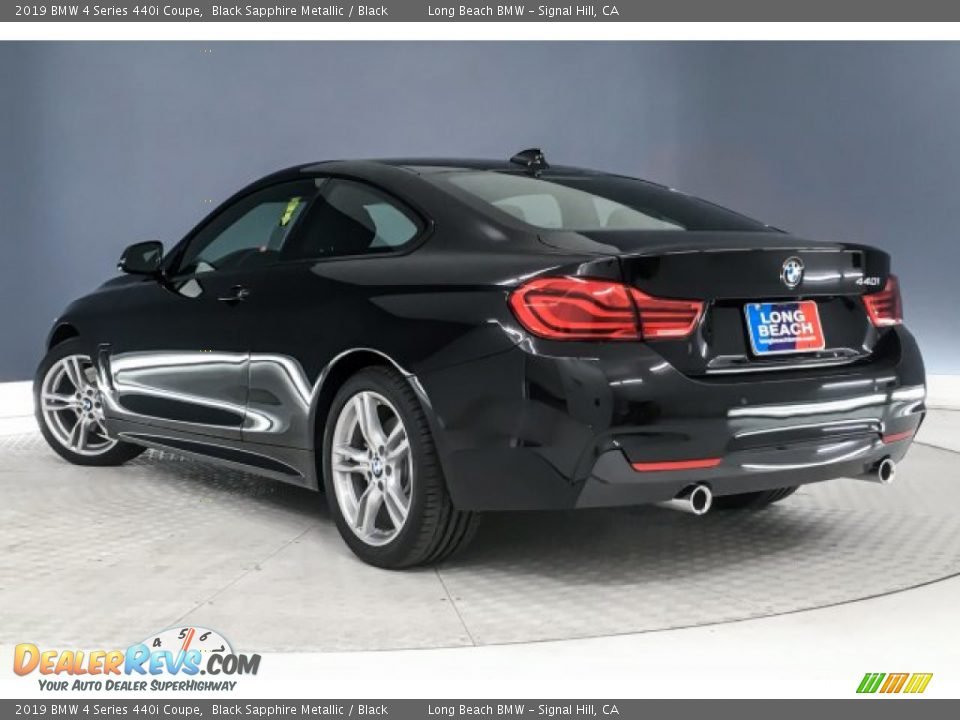 2019 BMW 4 Series 440i Coupe Black Sapphire Metallic / Black Photo #2