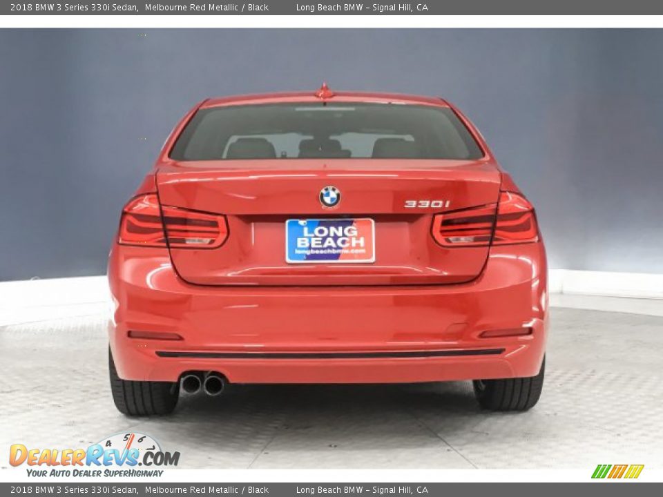 2018 BMW 3 Series 330i Sedan Melbourne Red Metallic / Black Photo #3