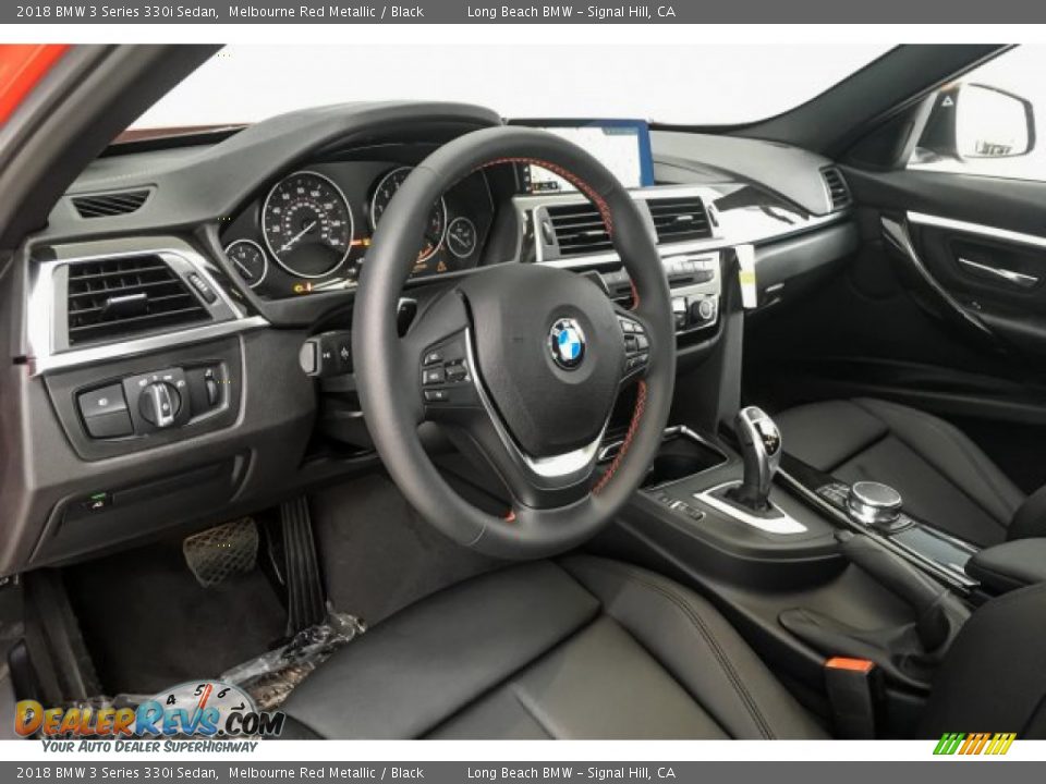 2018 BMW 3 Series 330i Sedan Melbourne Red Metallic / Black Photo #4