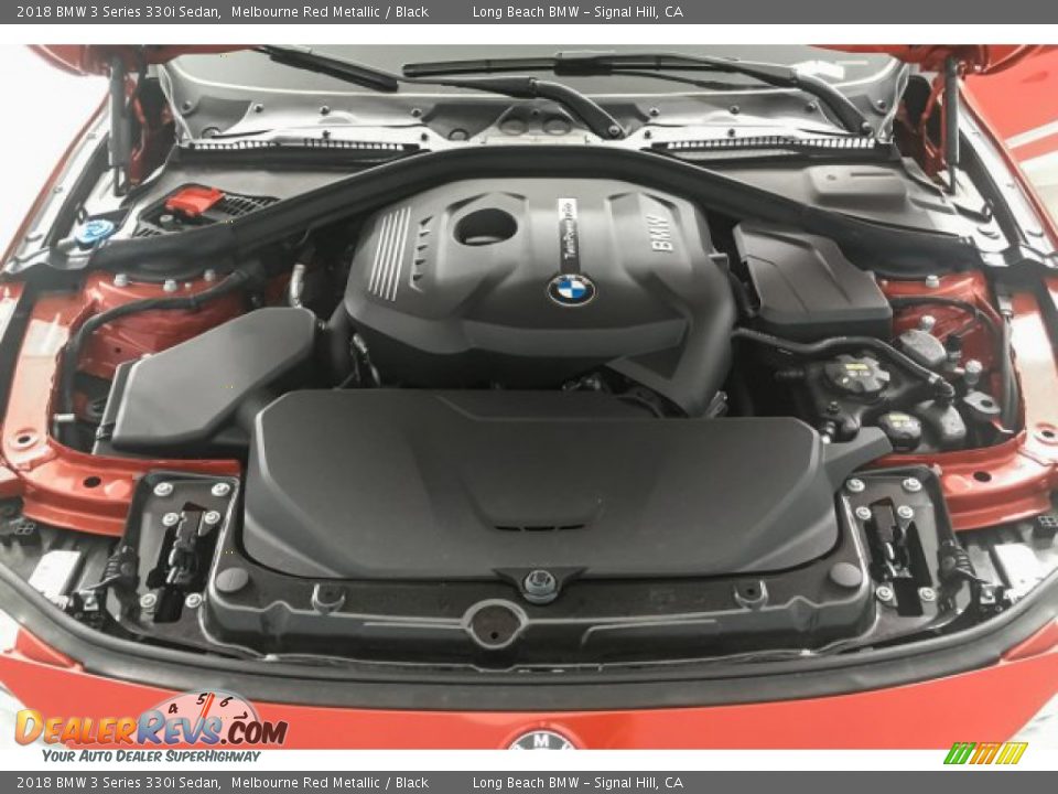 2018 BMW 3 Series 330i Sedan Melbourne Red Metallic / Black Photo #8