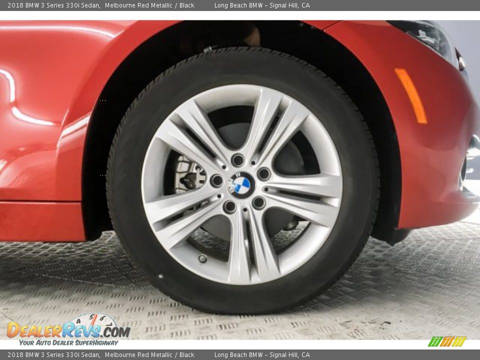 2018 BMW 3 Series 330i Sedan Melbourne Red Metallic / Black Photo #9