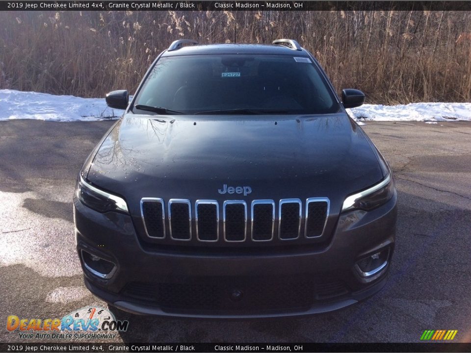 2019 Jeep Cherokee Limited 4x4 Granite Crystal Metallic / Black Photo #2