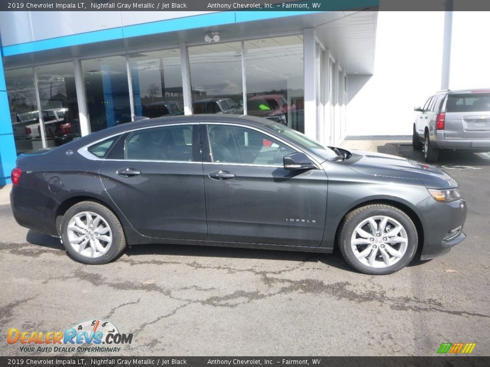 2019 Chevrolet Impala LT Nightfall Gray Metallic / Jet Black Photo #3