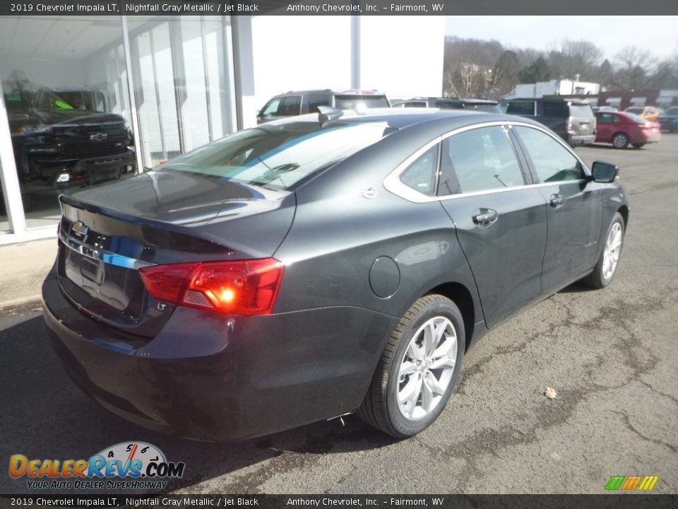 2019 Chevrolet Impala LT Nightfall Gray Metallic / Jet Black Photo #4