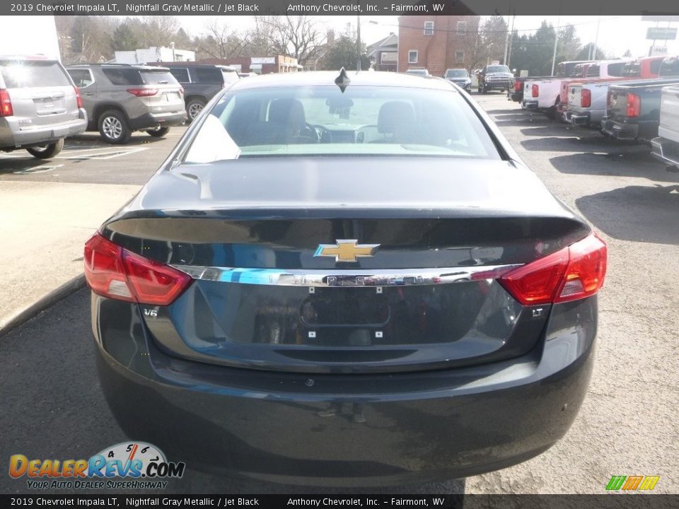 2019 Chevrolet Impala LT Nightfall Gray Metallic / Jet Black Photo #5