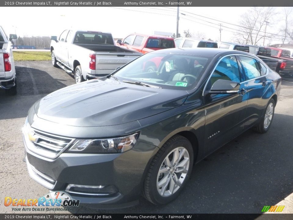 2019 Chevrolet Impala LT Nightfall Gray Metallic / Jet Black Photo #7