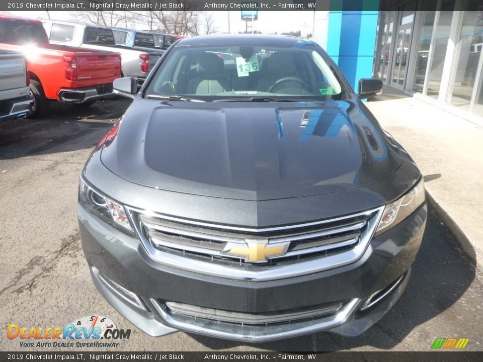 2019 Chevrolet Impala LT Nightfall Gray Metallic / Jet Black Photo #8