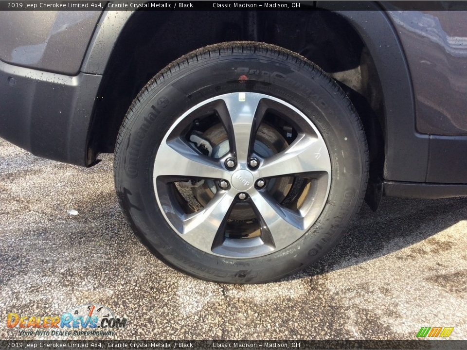 2019 Jeep Cherokee Limited 4x4 Granite Crystal Metallic / Black Photo #7