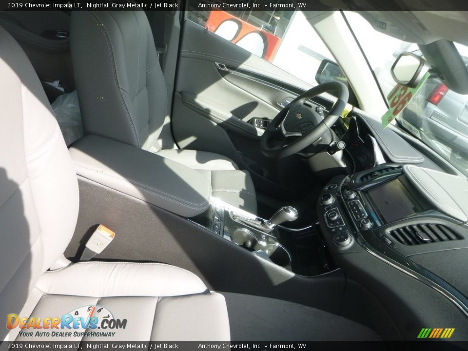 2019 Chevrolet Impala LT Nightfall Gray Metallic / Jet Black Photo #9