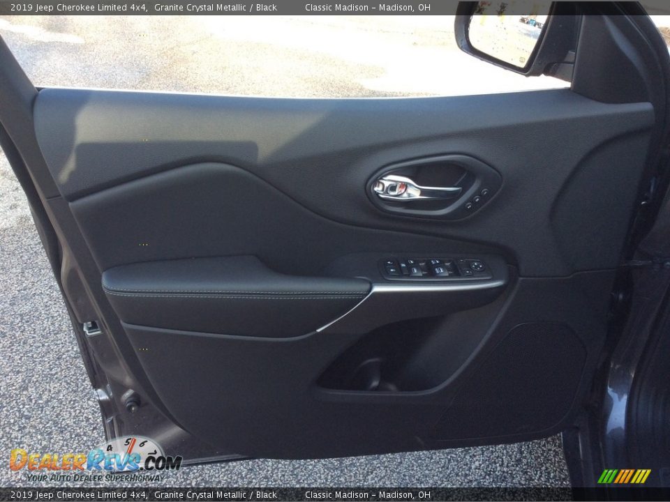 2019 Jeep Cherokee Limited 4x4 Granite Crystal Metallic / Black Photo #8