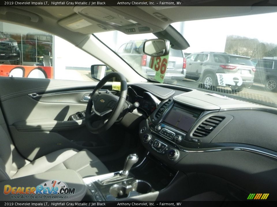 2019 Chevrolet Impala LT Nightfall Gray Metallic / Jet Black Photo #10